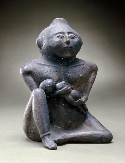 Nursing Mother Effigy by Mississippian culture